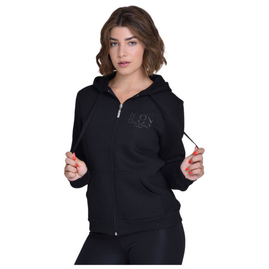 Target Γυναικεία ζακέτα Fleece Hoodie Jacket ''Icon''